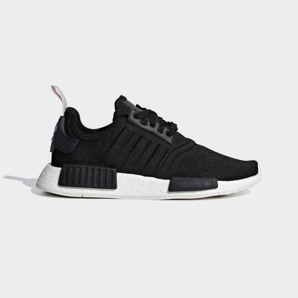 Adidas Women's NMD_R1 Originals Shoes Black/Purple Ireland BD8026